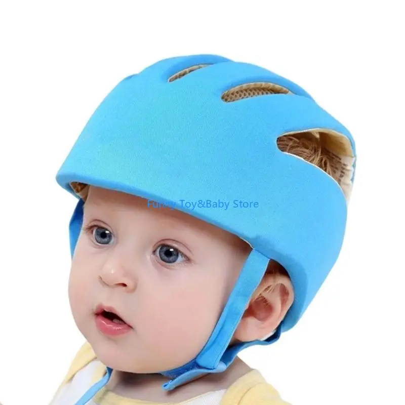 

Baby Safety Helmet Head Protector Toddler Headguard Hat Breathable Protector Caps for Baby Walking Crawling Cushion C90B