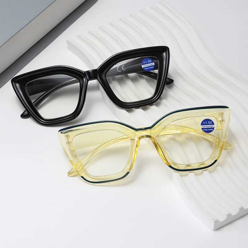 Reading glasses a generation of women's high fresh anti-blue light powder presbyopia 1.0 1.5 2.0