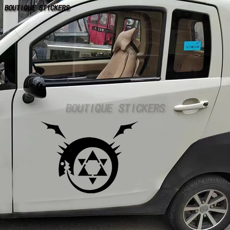 Fullmetal Alchemist Homunculus Anime Vinyl Car Stickers Funny Decals Car Truck Windows Motorcycle Laptop Camping Trunk Decals