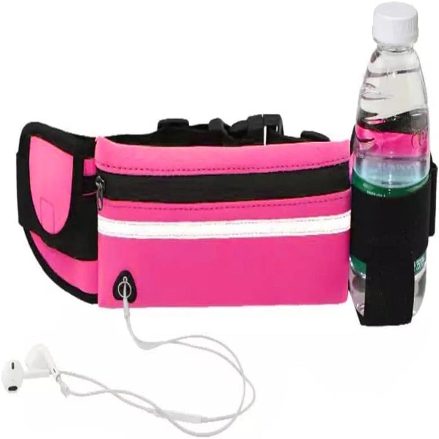 Ideal Comfortable and Durable Lightweight Neoprene Mountain Running Belt - Spacious and Convenient Sports Fanny Pack with Water