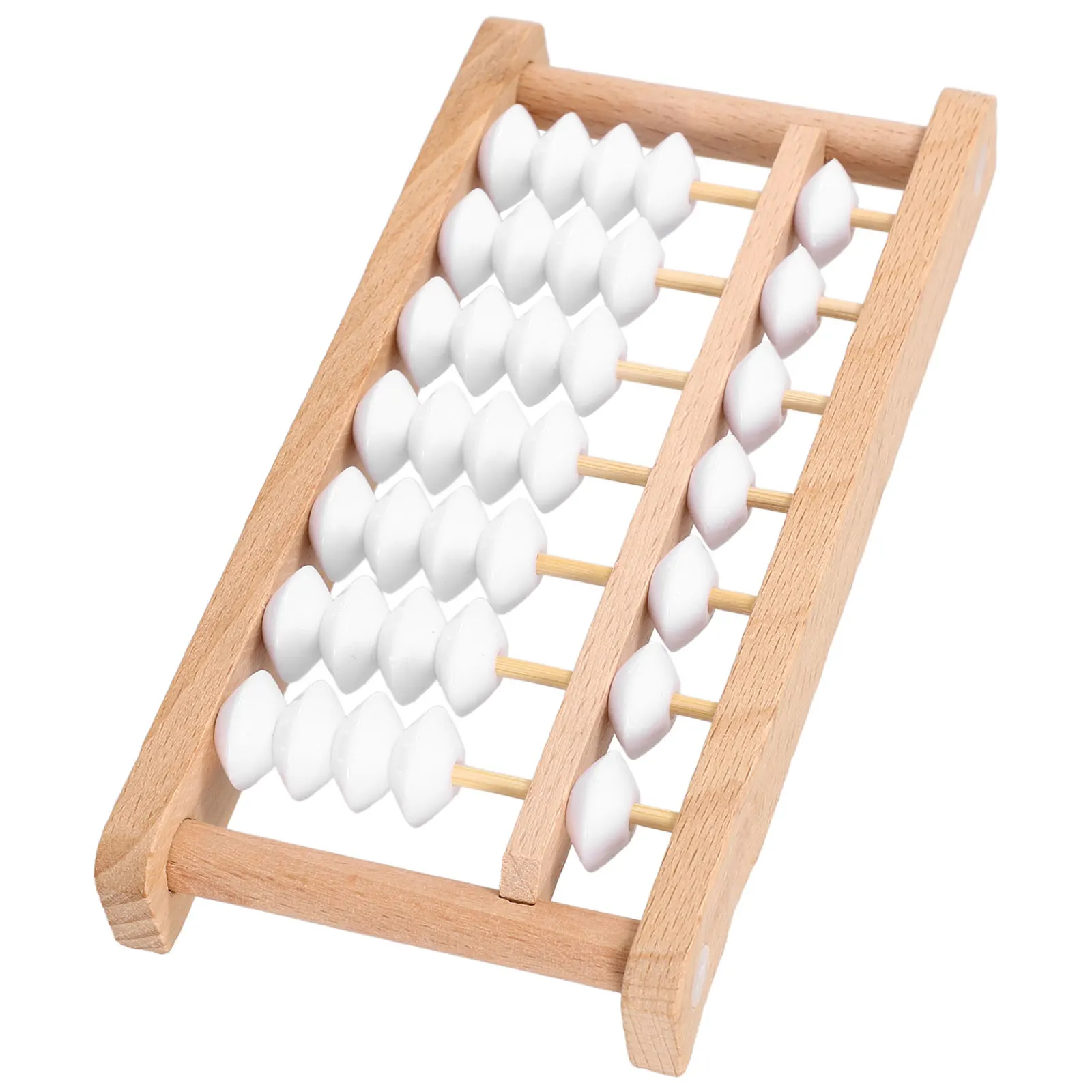 

1 set Wooden Abacus Kids Math Toy Arithmetic Beads Assemble Tools Small Chinese Abacus Portable Learning Educational