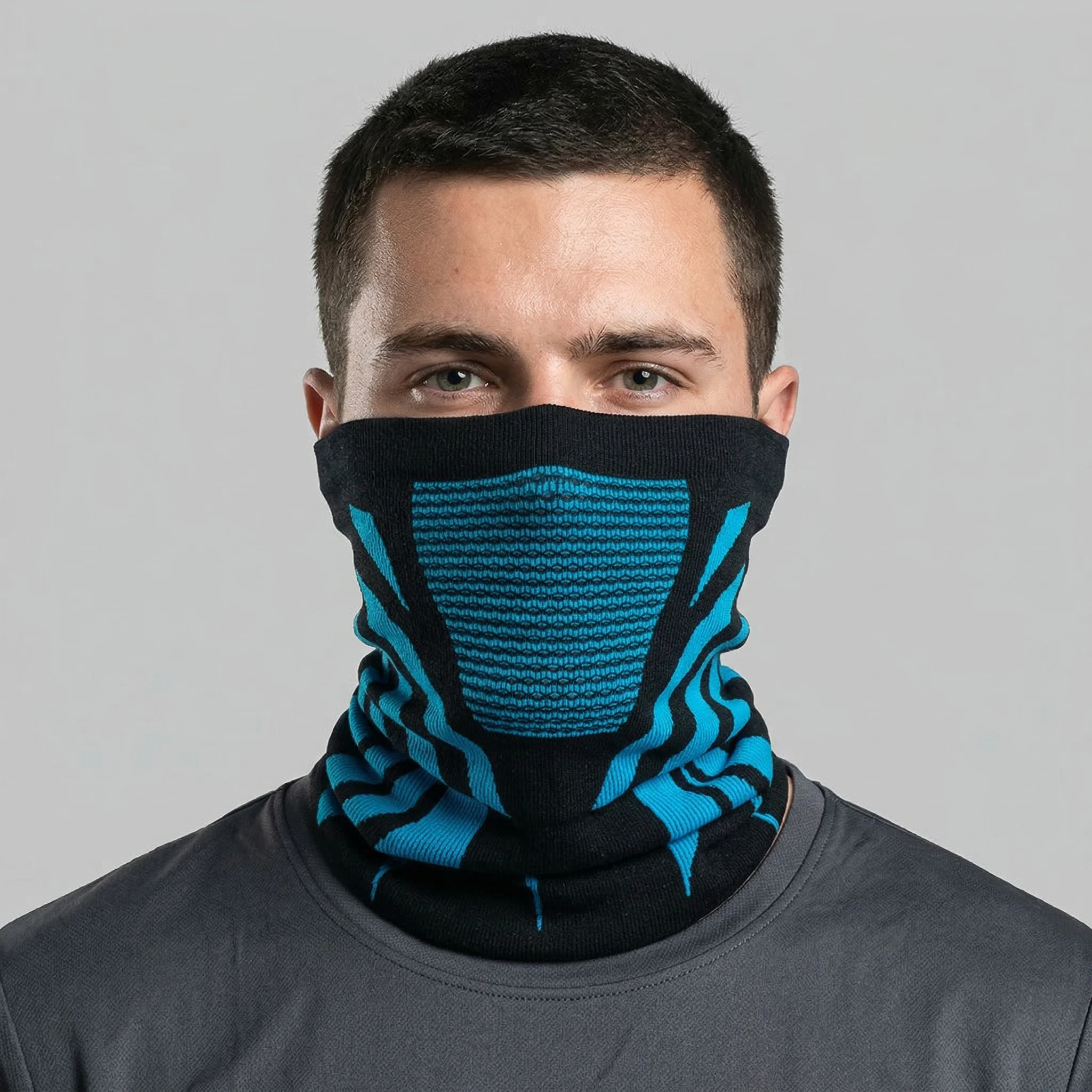 1 Stück/2 Stück/3 Stück Winddichte Warme Halbgesichtsmaske Schal Unisex Laufmaske Radfahrmaske Skimaske Elastische Atmungsaktive Fahrrad- und Motorradmaske – Detail 30