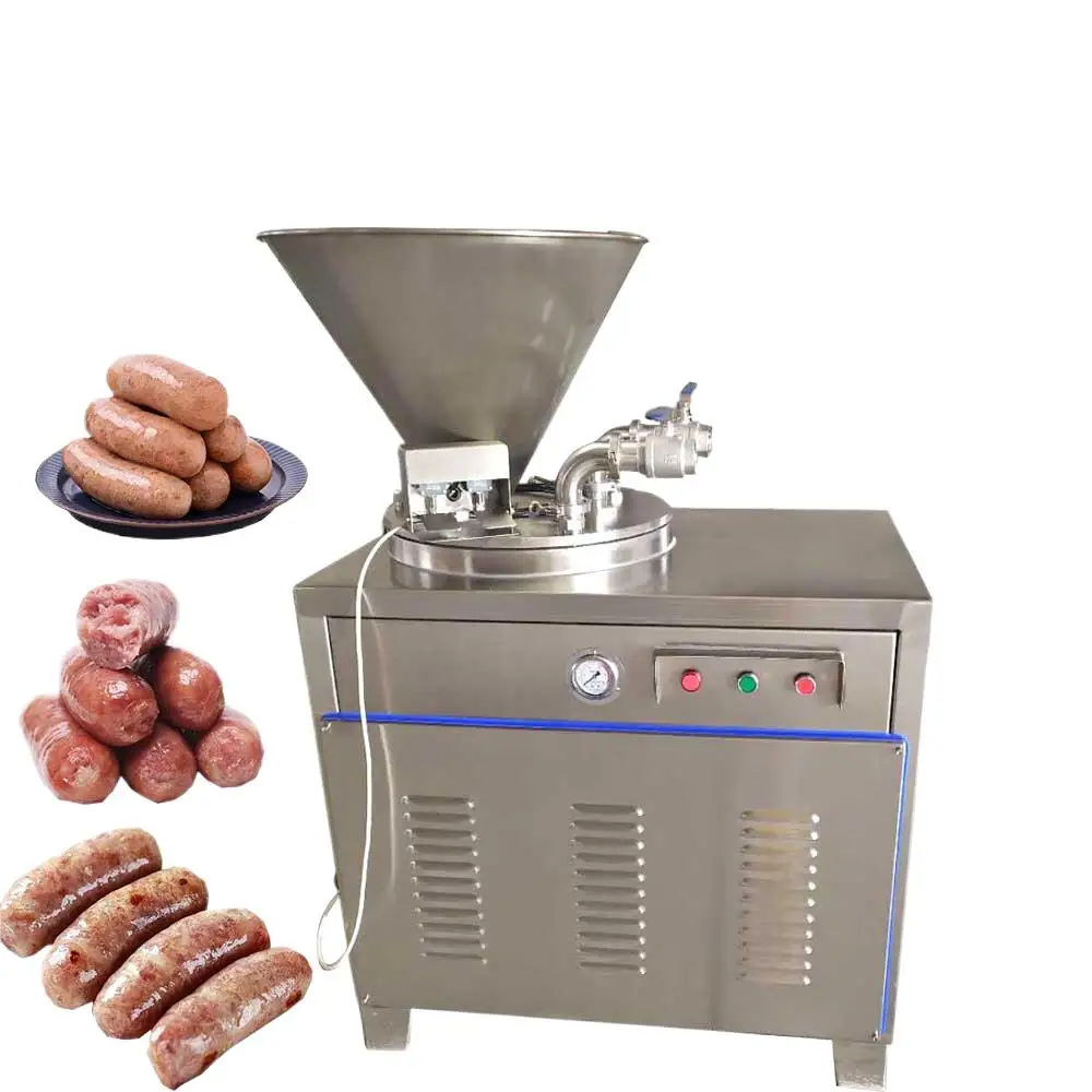 Automatic 304 Stainless Steel Sausage Tuffers Machine Electric Making Dog Sausage Stuffer