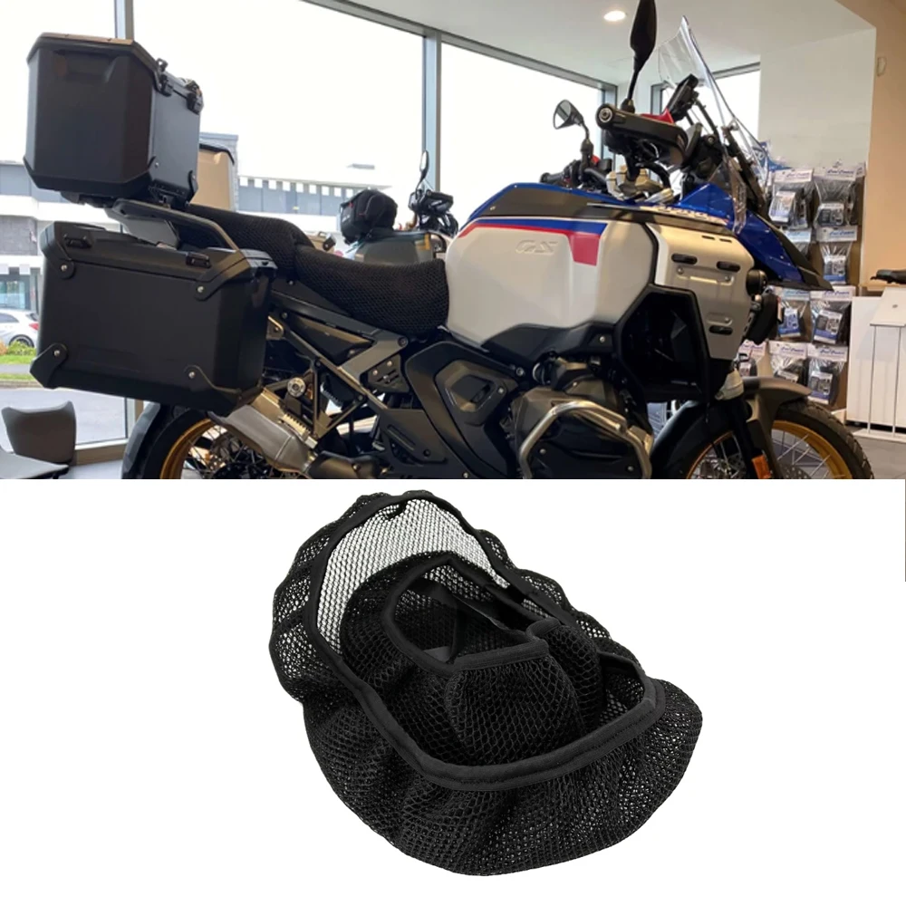 

For BMW R1300GS Adventure Seat Cover Motorcycle 3D Airflow Seat Cover R1300 GS ADV R1300GSA ADV1300 3D Honeycomb Mesh Seat Cover