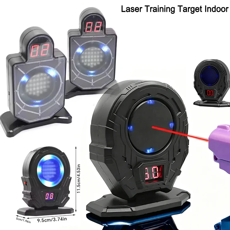 

A5-Multi Styles Electronic Auto Scoring Laser Target Color Sensitive Outdoor Shooting Training Target Holiday Gift