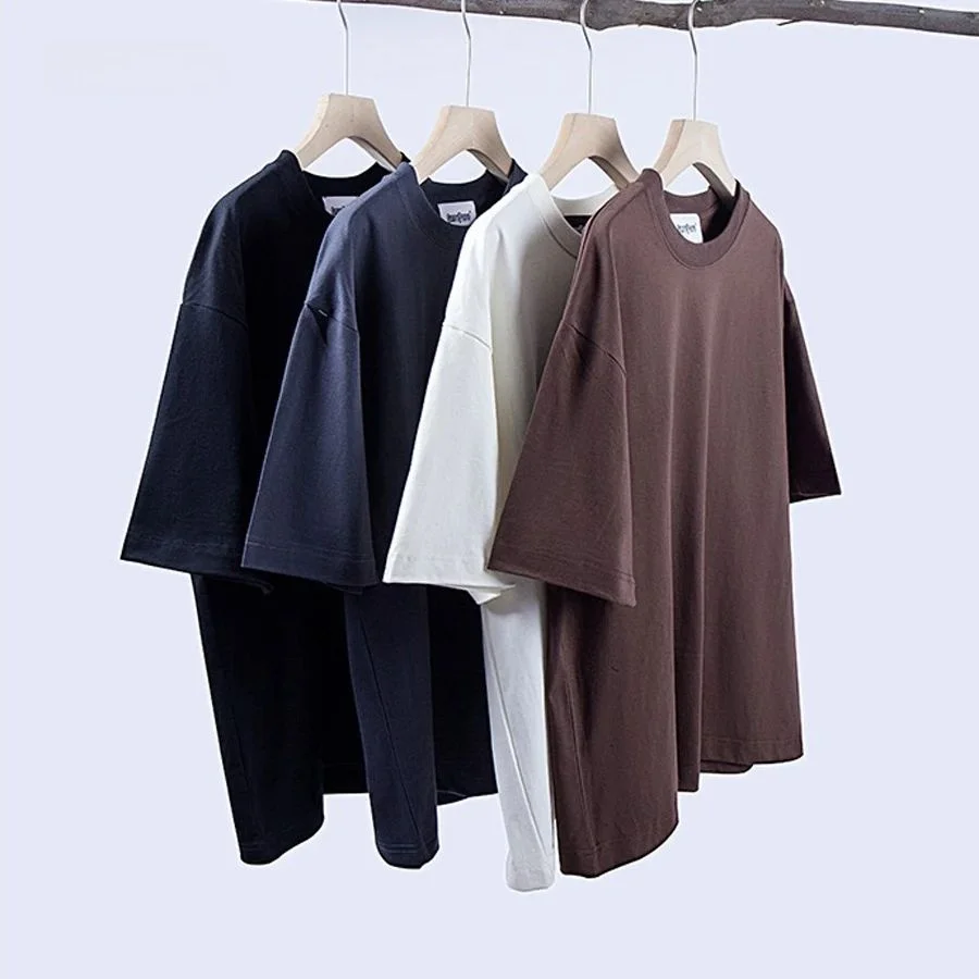 

WAVLATII Women's Oversized T-irts 260 GSM White C New Fem Faionable Casual Wear Winter Collection Ladies' Clothing