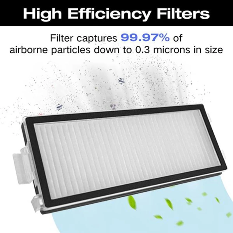 YCOC-For Roborock P10S PRO / V20 روبوت صندوق الغبار مع مرشحات مكنسة كهربائية استبدال الملحقات أجزاء صندوق قمامة الغبار