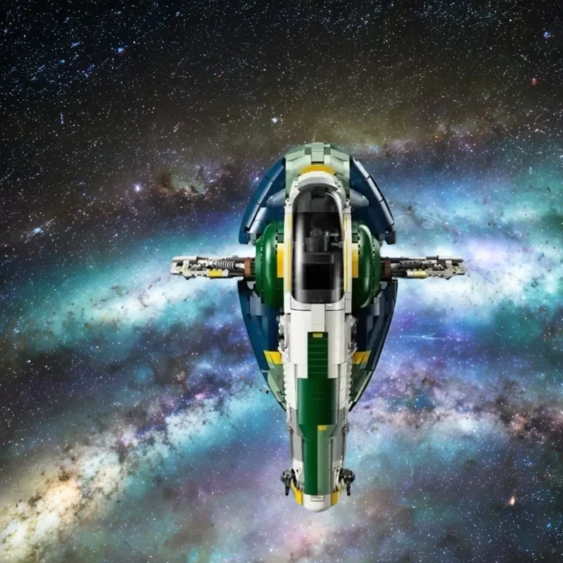 2025 جديد 75409 UCS ستار باتل جانغو فيت Firespray-Class المركبة الفضائية اللبنات الطوب 2970 قطعة لعبة أطفال هدية الكريسماس #6