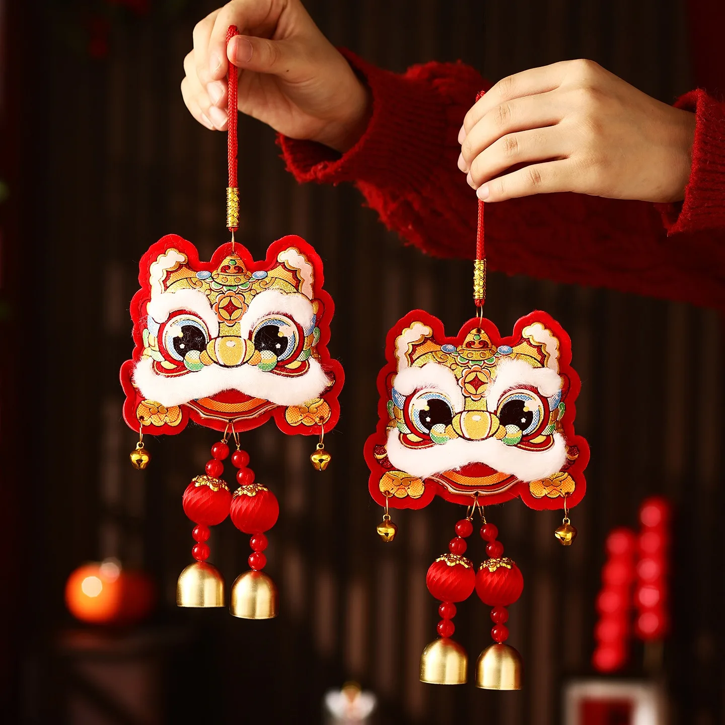 2026 السنة الجديدة الديكور الحصان العام الباب شرابة قلادة مهرجان الربيع الصيني شنقا الديكور Tet شنقا حلية #4