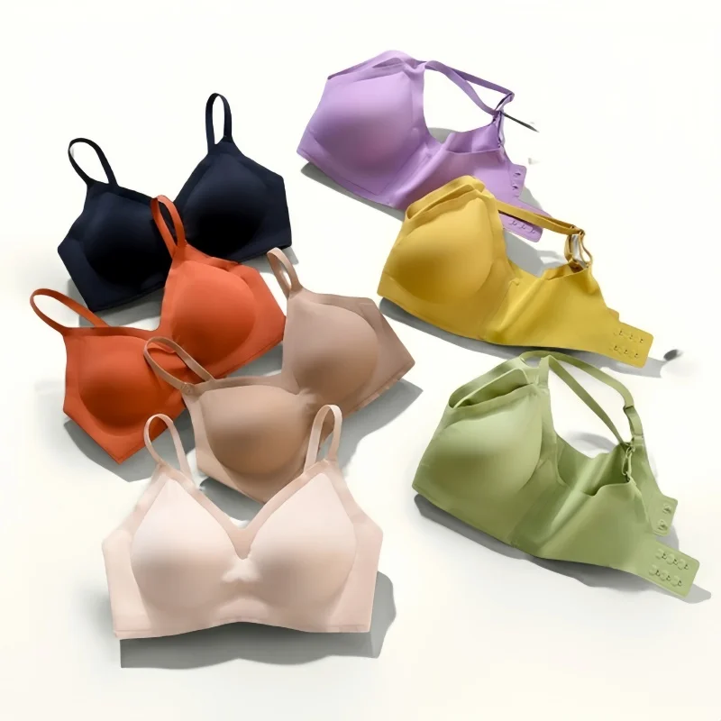 

Бесшовный бюстгальтер для женщин Бюстгальтер без косточек Женское нижнее белье Сексуальное женское белье Мягкое спортивное нижнее белье Топы Одежда для сна