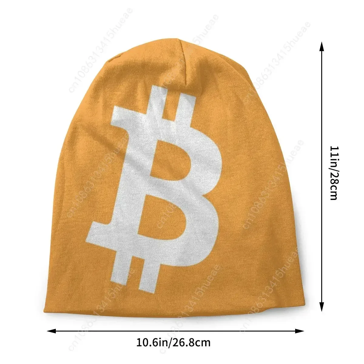 بيتكوين بيني قبعات للرجال النساء للجنسين في الهواء الطلق شتاء دافئ محبوك قبعة الكبار BTC Cryptocurrency بونيه القبعات