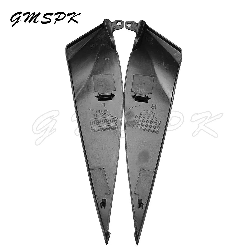 Motorcycle Parts 2pcs ABS Plastic Gas Tank Side Covers Panels Fairing Fit for Yamaha YZF R1 2007 2008 YZF-R1 07 08