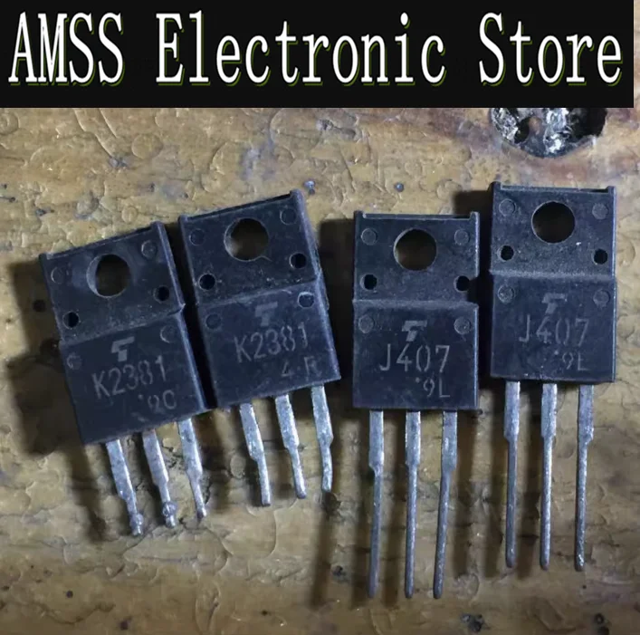 

AMSS {10 шт. = 5 пар} б/у 2SK2381 2SJ407 аутентичная пара звуковых эффектов J407 K2381