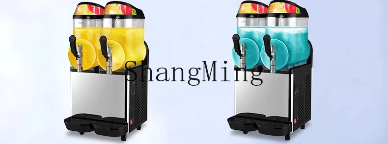 ZYY three-cylinder snow melting machine XC336 automatic smoothie machine cold drink juice snow beverage machine