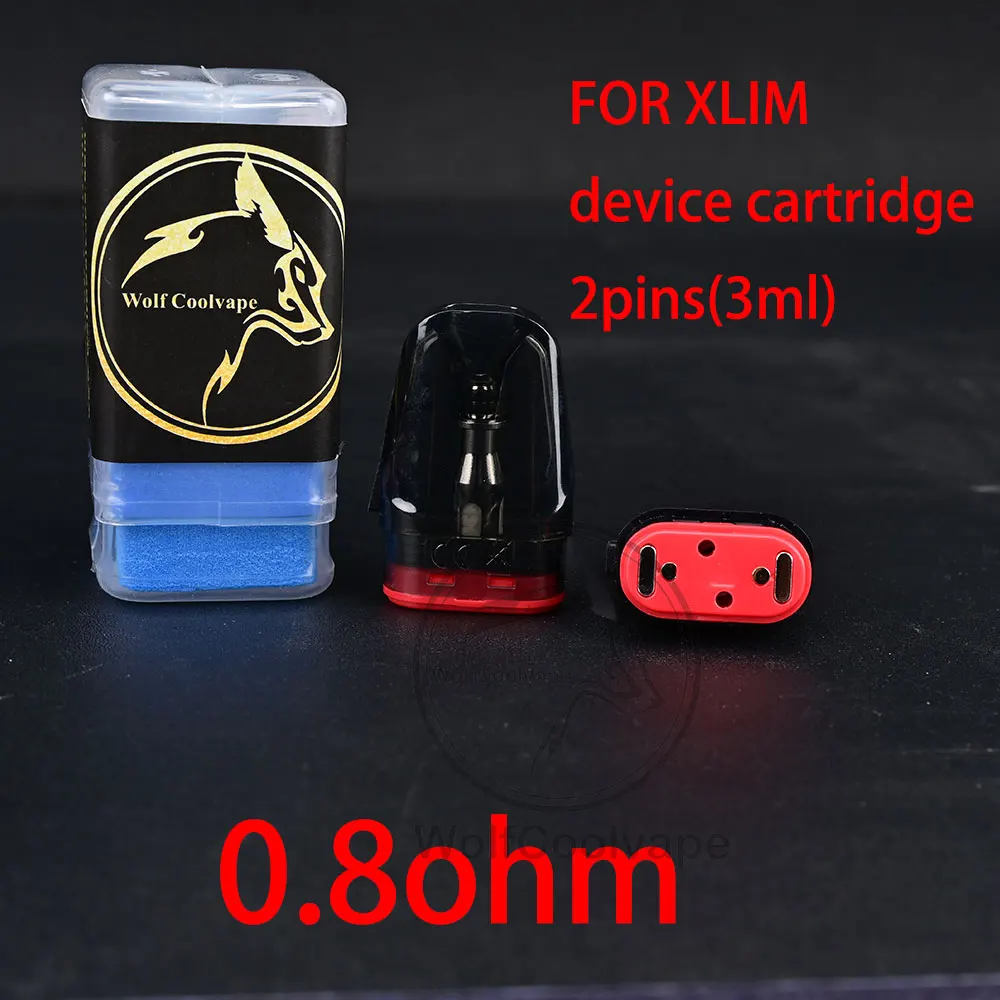 

10pcs Xlim Pro/NeXlim Pod 2ml/3ml/4ml Replacement Cartridge Mesh Coil 0.6/0.8ohm Cartridge Fit OXVA Xlim 1/2,Pro,SE,SQ,GO,PRO2
