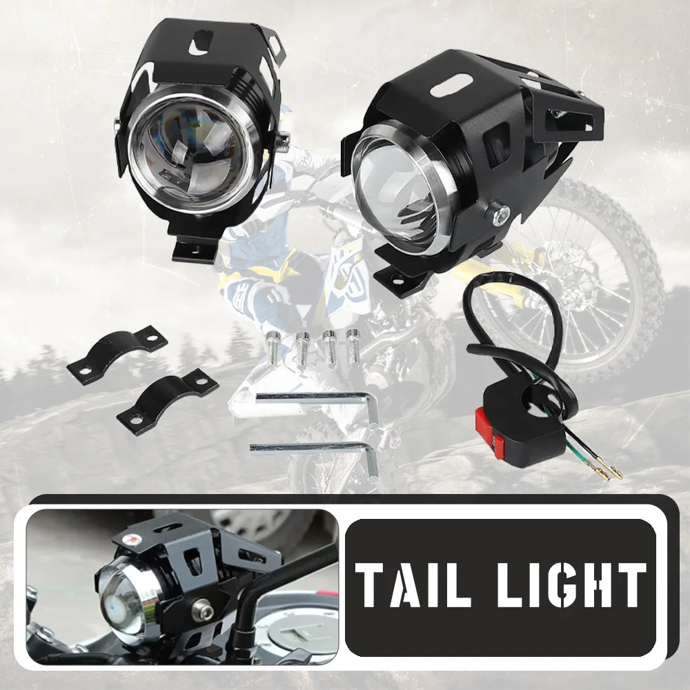 

FZR1000 For YAMAHA FZR 1000 FJ1200 FJ 1200 V-Max Vmax 1200 TDM850 TRX850 2PCS 125W Motorcycle Headlight Motorbike Spotlight U5