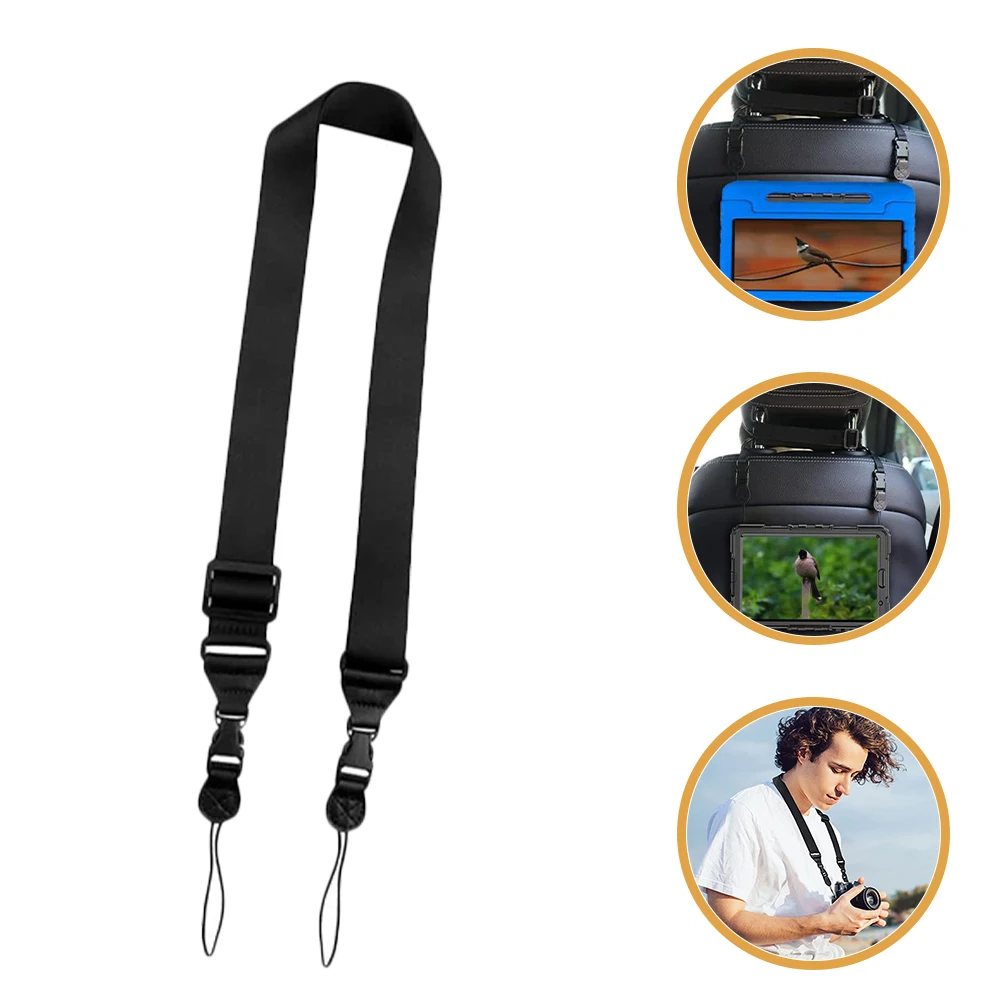 

3pcs Camera Strap Replacement Adjustable Padded Shoulder Belt Crossbody Laptop Harness Long Bag Belt Alloy Buckles Comfortable