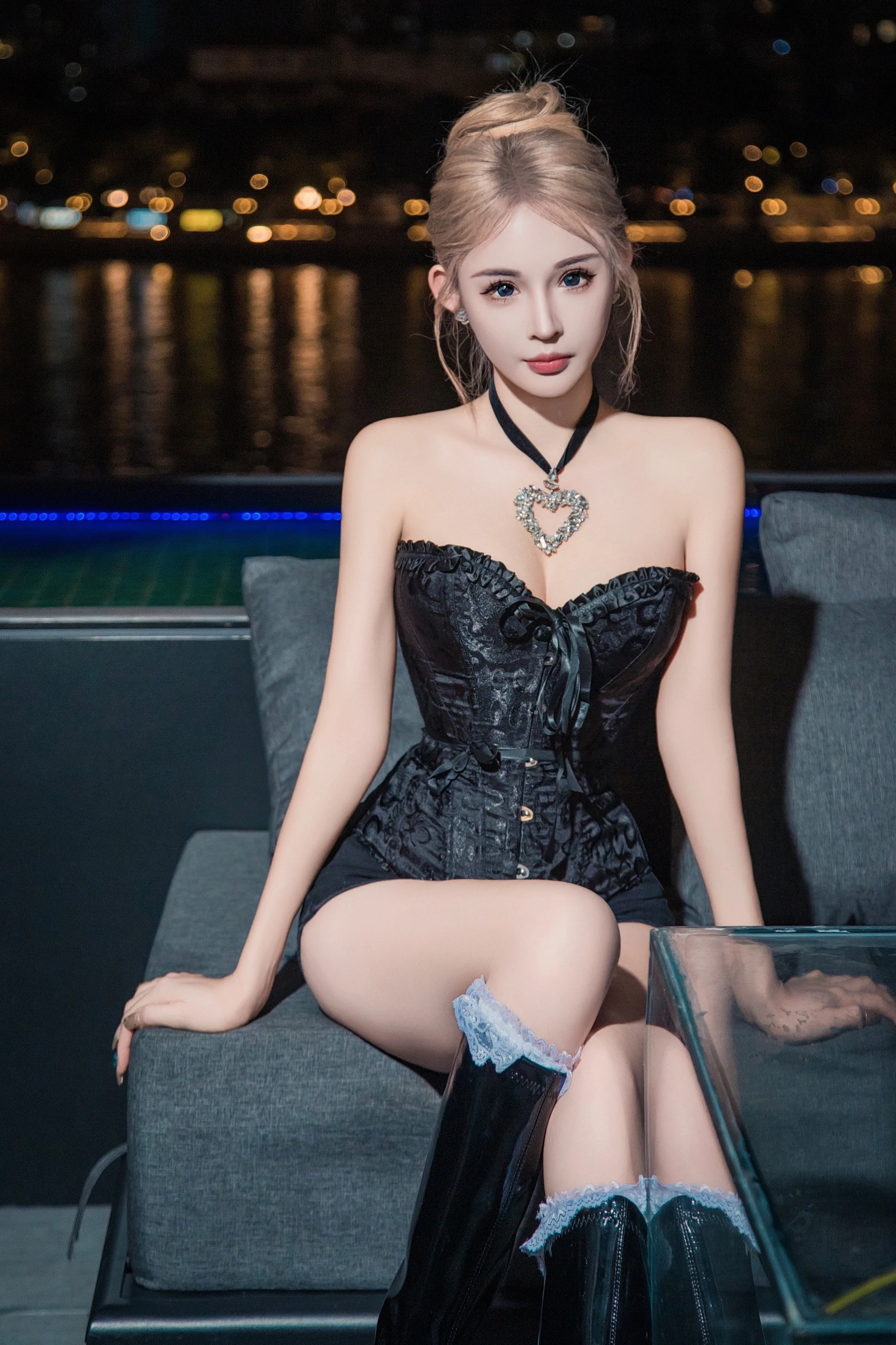 Steel Boned steampunk bustier gothic Black corset top корсет женский sexy lingerie утягивающий корсет для талии gorset 8900