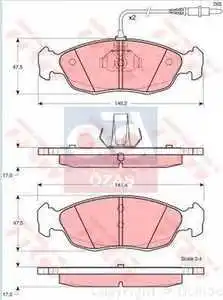 

Store code: GDB1104 for brake pad ON PT.306