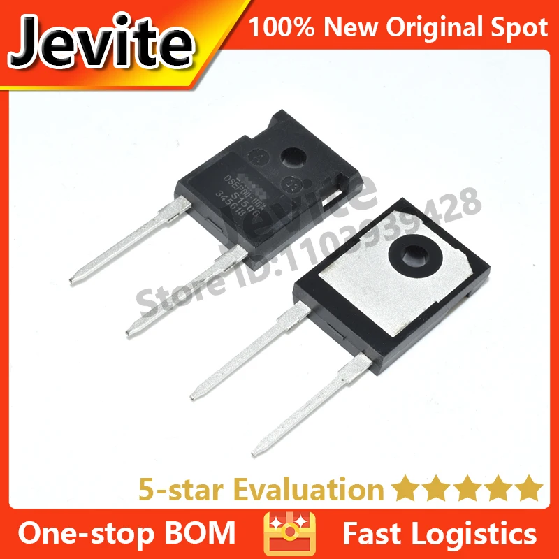 

Jevite 100% New Original electronics Controller 10 units/lote DSEP60-06A TO-247 60A 600V Fast Recovery Diode