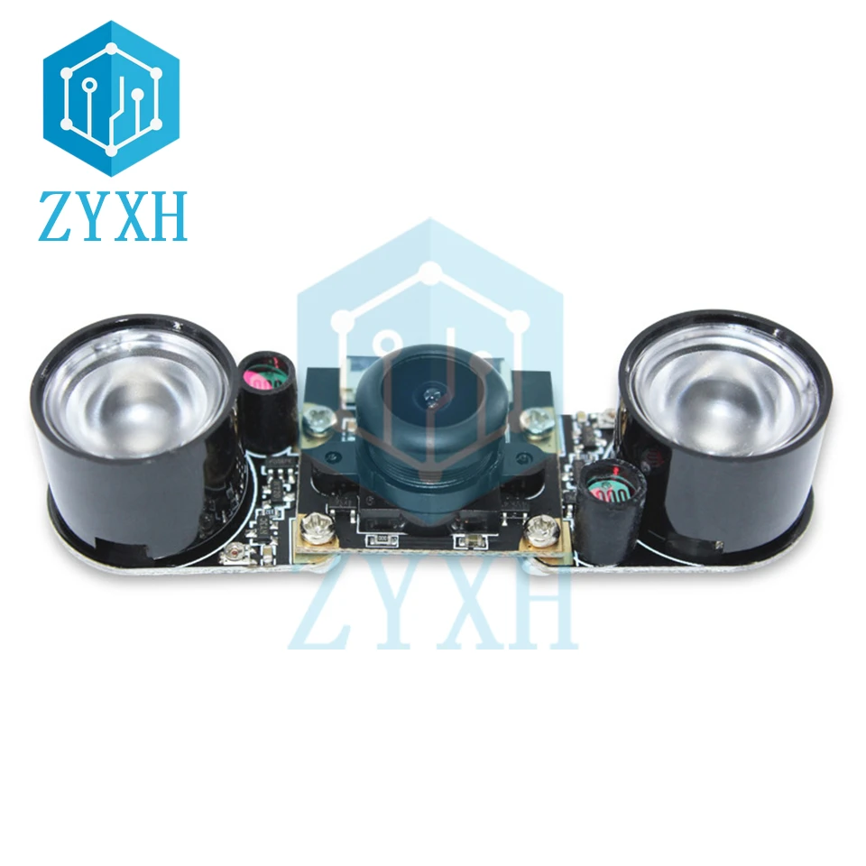 Orange Pi GC2035 Camera Module 2MP 110 Degree with Night Vision Light Camera Board YUY2/MJPG 1600x1200