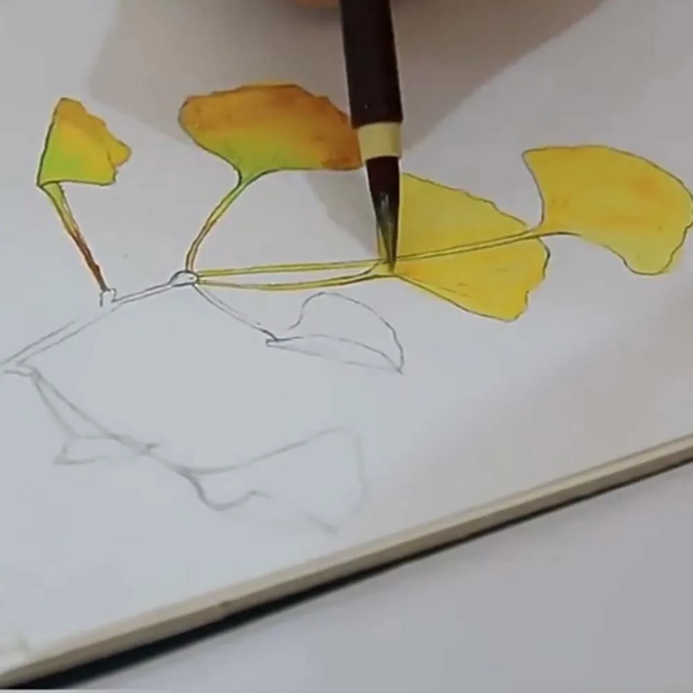 2 uds cepillo chino de pelo suave 0,5 cm pluma de pintura de pelo de conejo de imitación para pluma de línea de gancho ligera de agarre suave chino