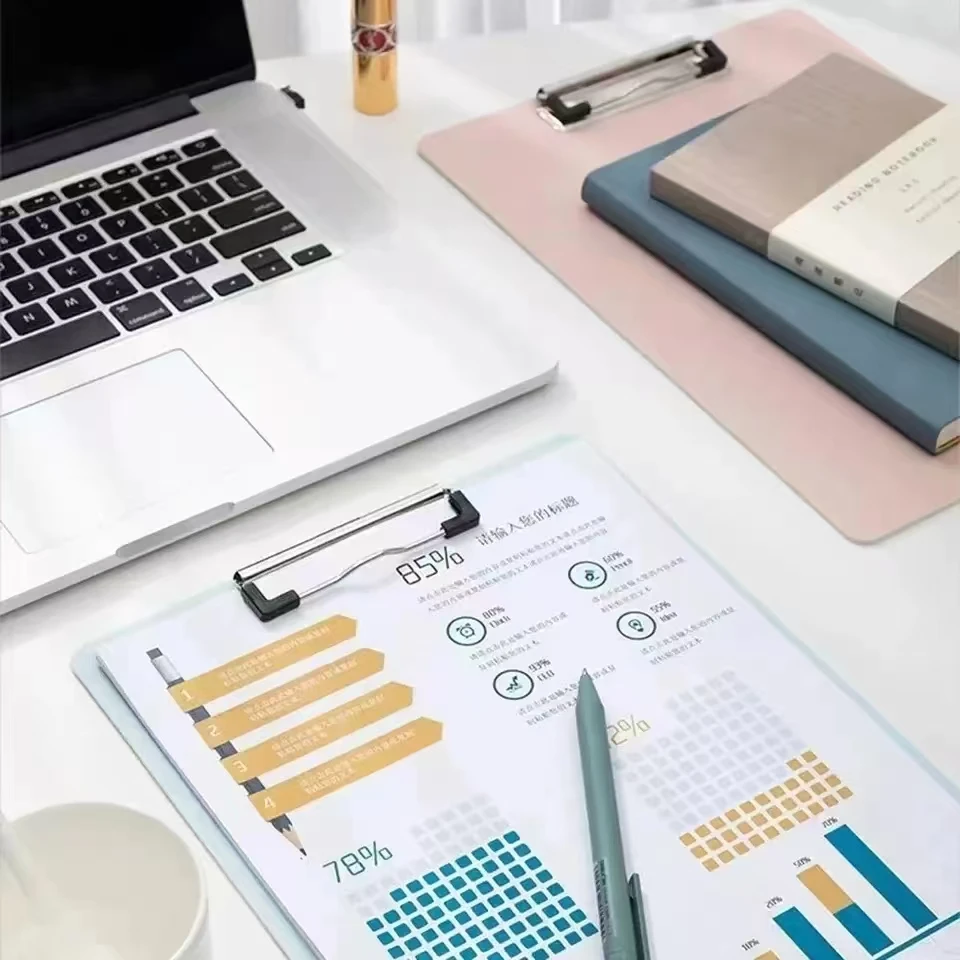 A4 Waterproof Clipboard Writing Pad File Folder Document Holder School Supply