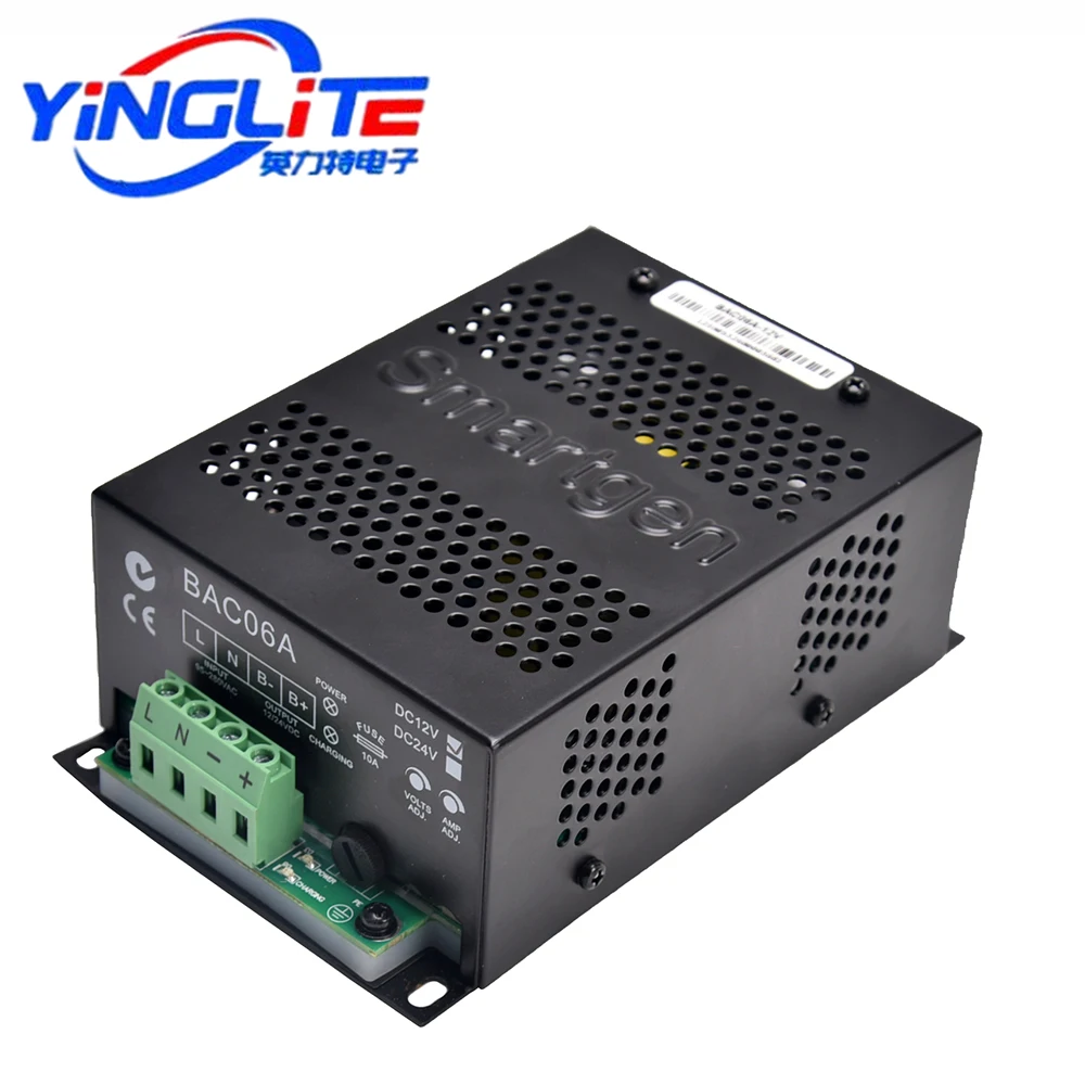 

Intelligent Generation BAC06A Intelligent Generator BAC06A 12V 24V Diesel Genset Battery Intelligent Charger Floating Charger