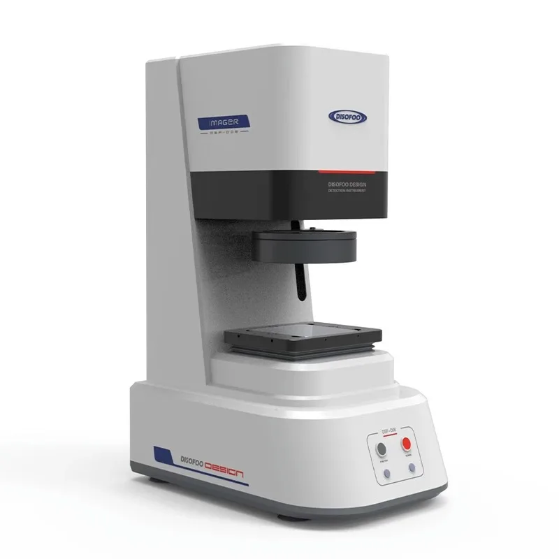 Fully automatic one-button flicker, fast dimensional measurement optical imager