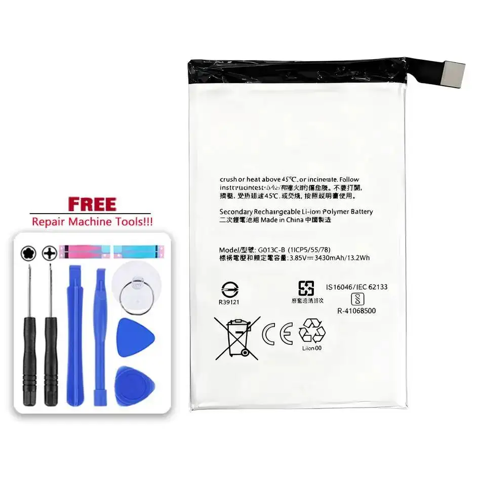 

Mobile Phone Battery For Htc Google Pixel 3 XL 3XL Long Lasting 3430Mah Stable G013C-B