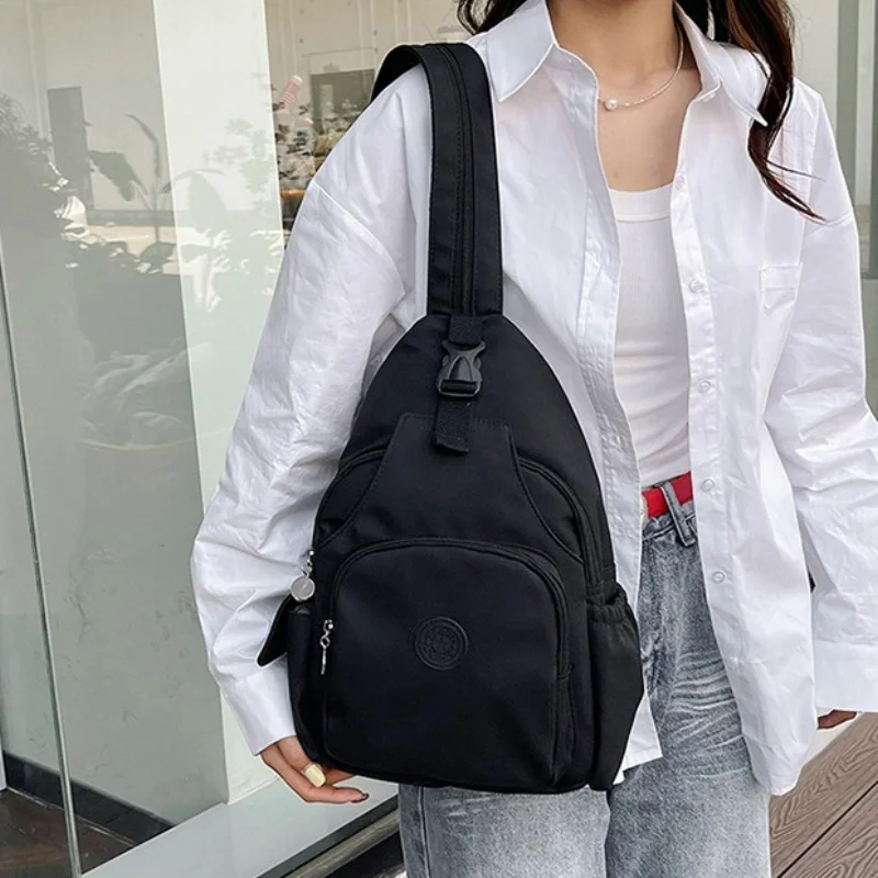 Multifunctional Fashion Hundred Shoulder Backpack Casual Lightweight Chest Bag Universal Multi-compartment Shoulder Bag