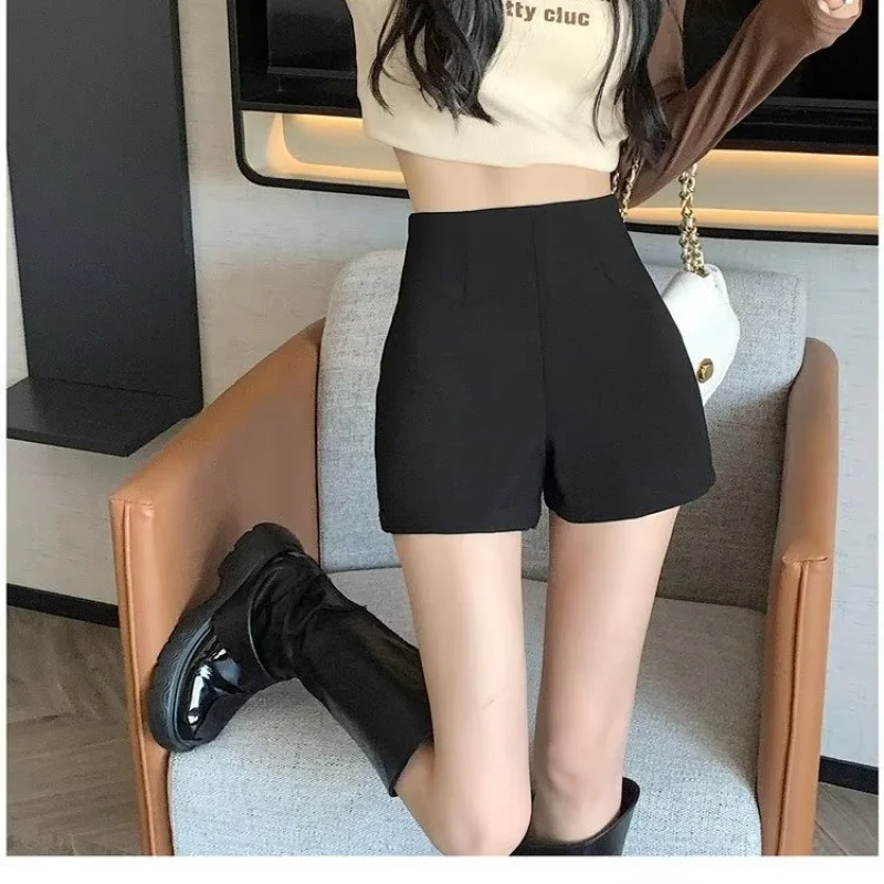 

Skirt Women's Summer 2025 New Small High Waist A- line Outerwear Short Skirt Pants Hip-Lift and Belly Shaping Shorts