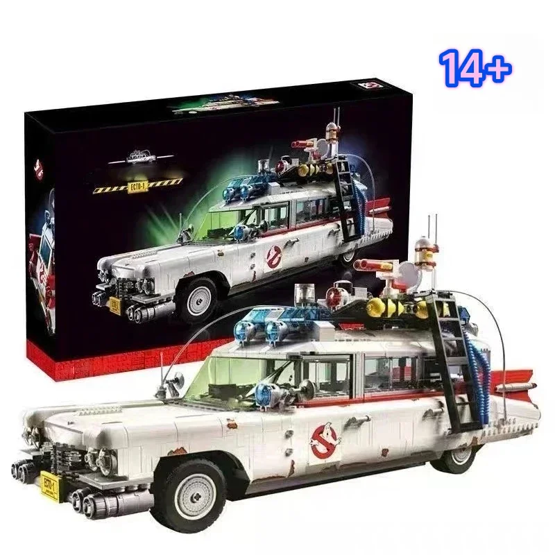 Disney lanza el kit de modelo detallado ECTO-1, adorno de escritorio de estilo clásico, regalo de Navidad para la colección de los fanáticos.