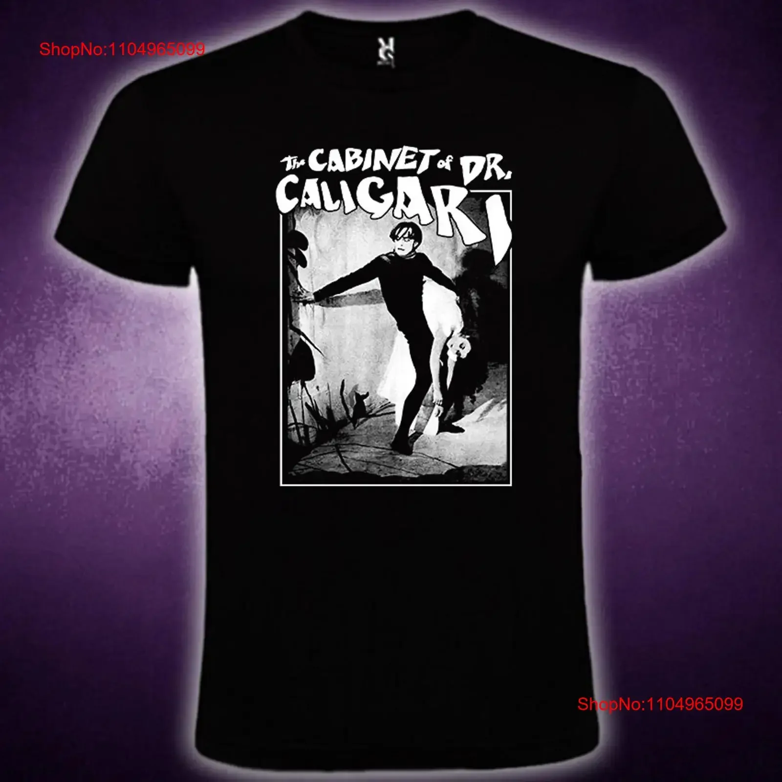 

The Cabinet of Dr Caligari T Shirt Doctor Expressionism vintage Washed designer clothes Slightly homme Top For Everyday Wear