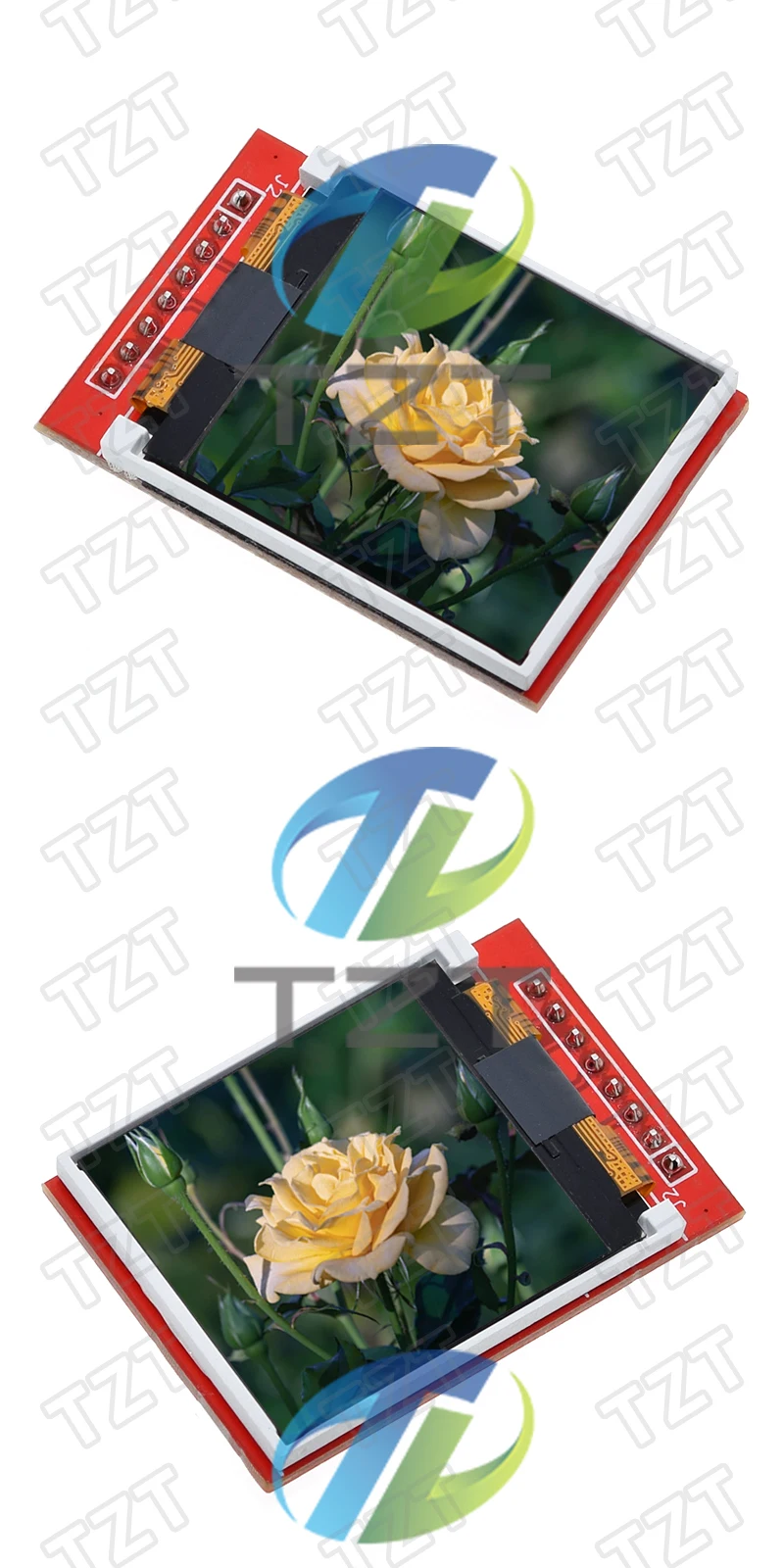 TZT 1/3PCS 5V 3.3V 1,44 Zoll TFT LCD-Displaymodul 128*128 Farbbildschirm SPI-kompatibel für Arduino Mega2560 STM32 SCM 51 – Detail 6