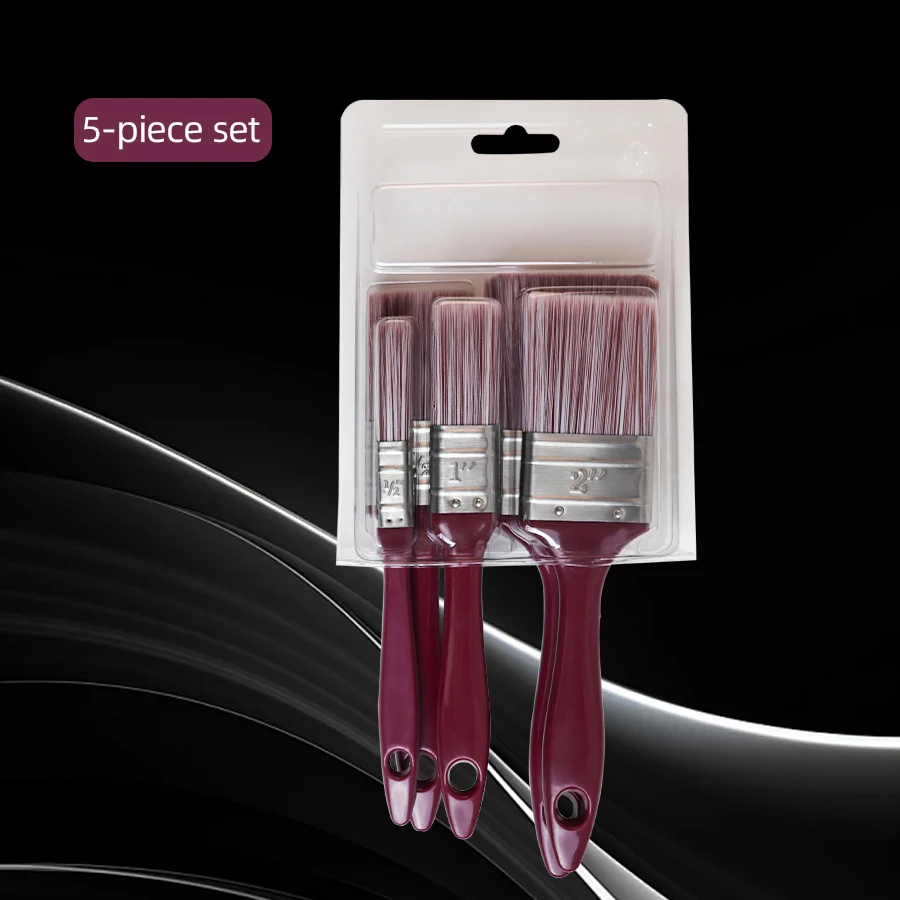 

Набор кистей ProCraft, 5 шт., многоугольная точность, быстросохнущая, неразличная щетина, для эффективной живописи