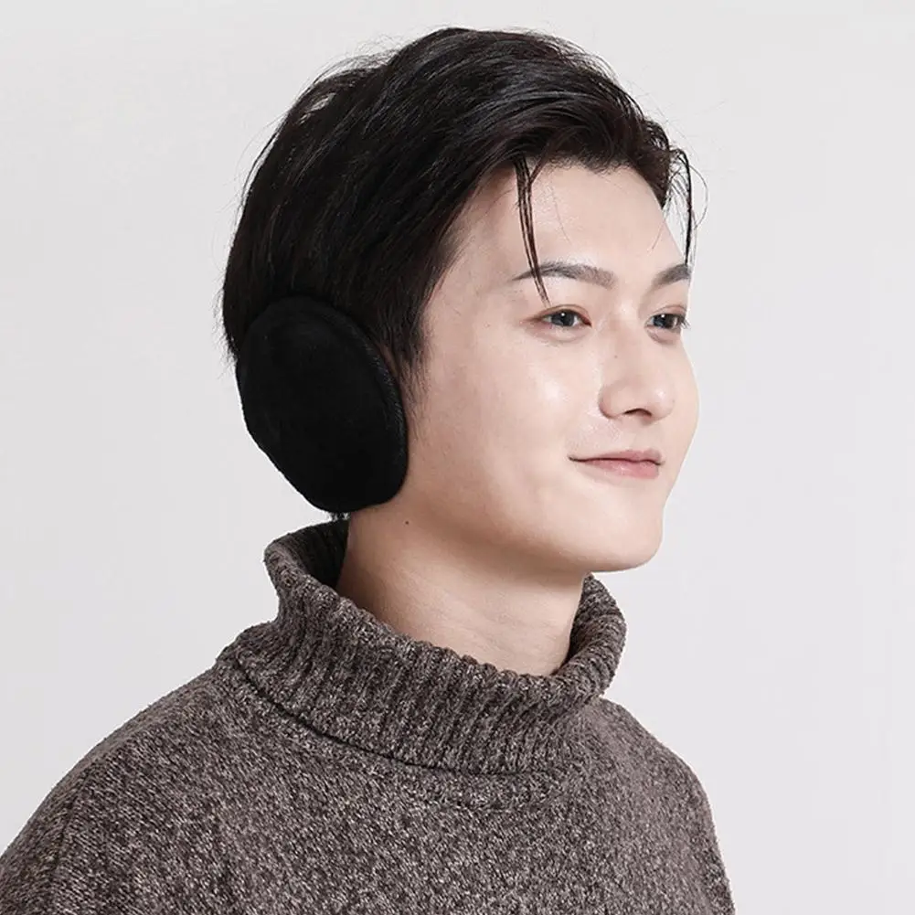 ที่ปิดหูขนเฟอร์ลายกระต่ายเทียม น่ารัก อบอุ่น สวมใส่สบาย เหมาะสำหรับฤดูใบไม้ร่วงและฤดูหนาว ใช้ได้ทั้งผู้หญิงและผู้ชาย