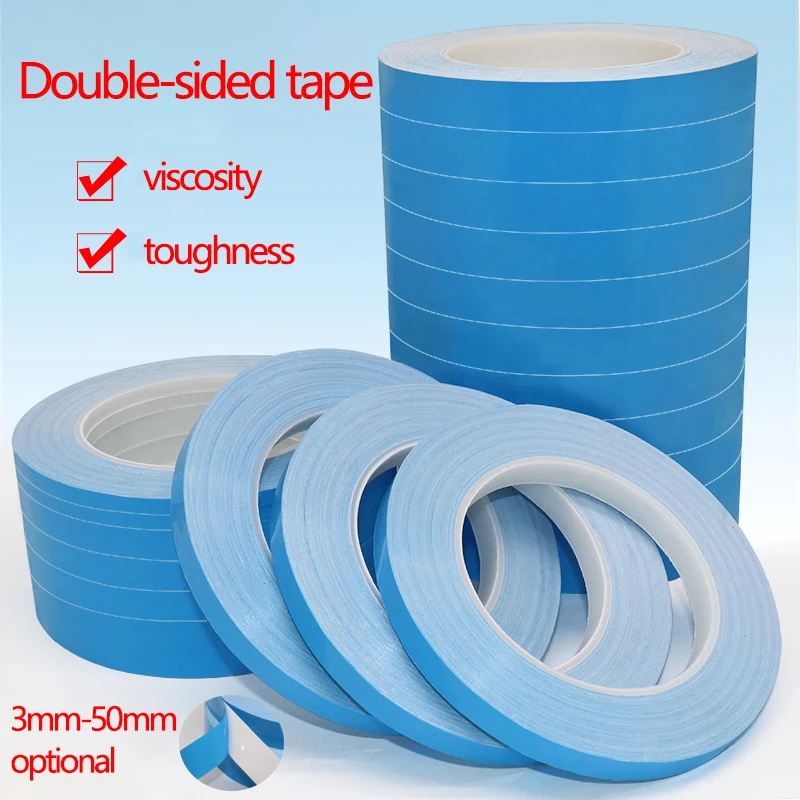 

25M/Roll 5mm 8mm 10mm 13mm Width Transfer Tape Double Side Thermal Conductive Adhesive Tape for Chip PCB LED Strip Heatsink