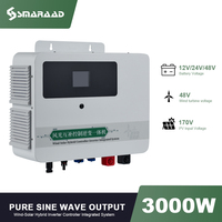 3000W Solar and Wind Off Grid Controller inverter integrated Machine MPPT Pure Sine Wave Wind Solar Complementary