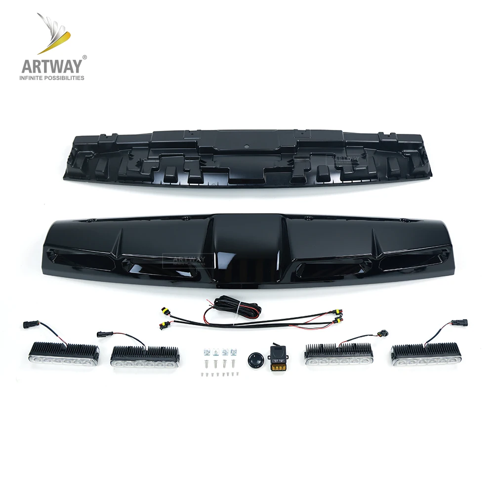 Car Modification Spare Parts 4 LED Roof Light Top Light for  Haval Raptor 2023-2024 Auto Parts Roof Spoiler Light