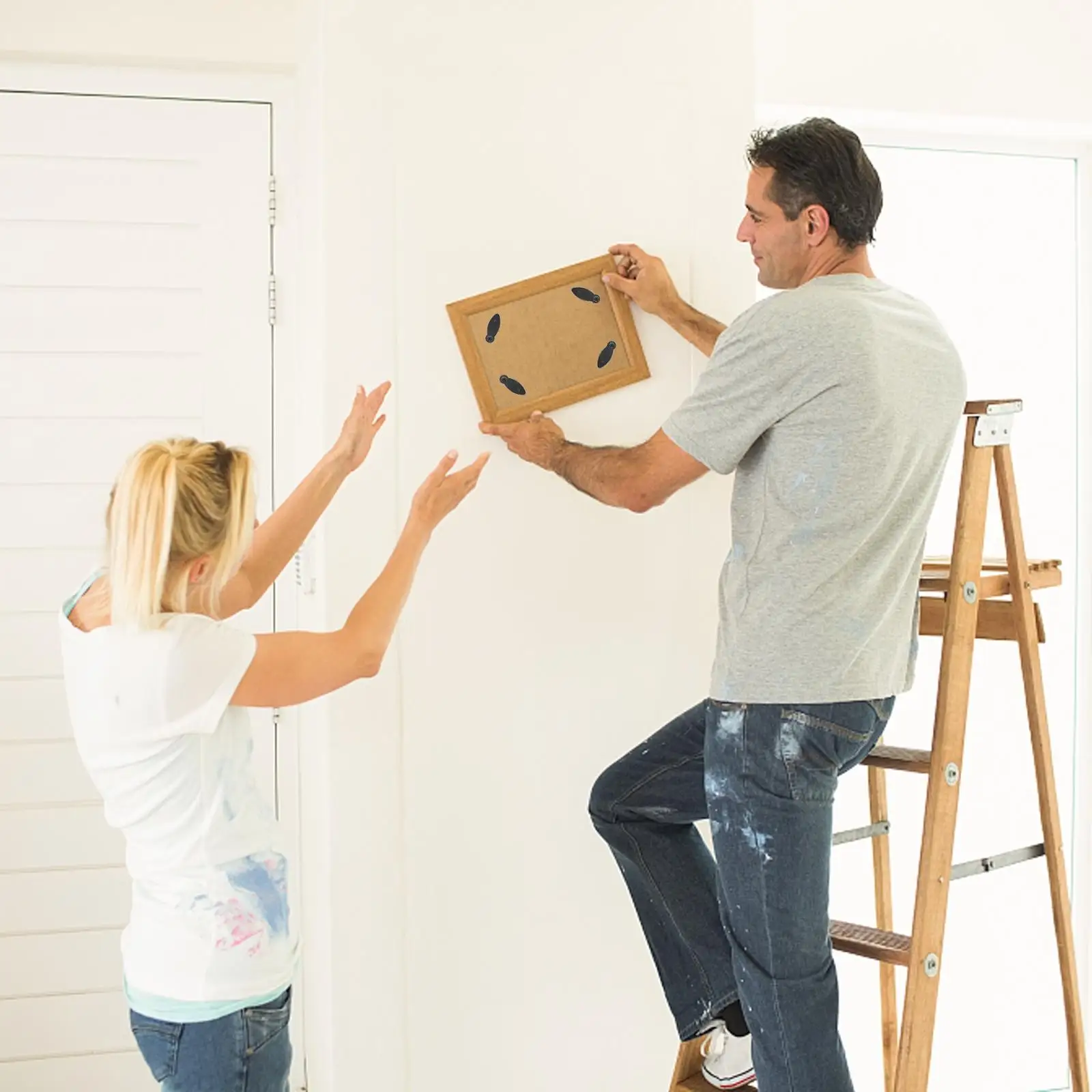 50 Pcs Photo Frame Back Panel Buckle Fixing Clips Black Iron Hardware Accessories Picture Frame Fixtures Long Service Life