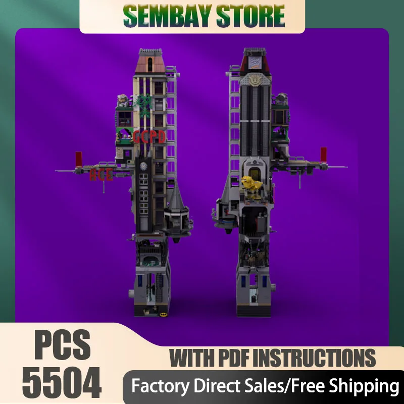 

Famous Movie Series Moc Building Bricks Modular USC Famous City Model Technology Blocks Christmas DIY Toy Construction Gifts