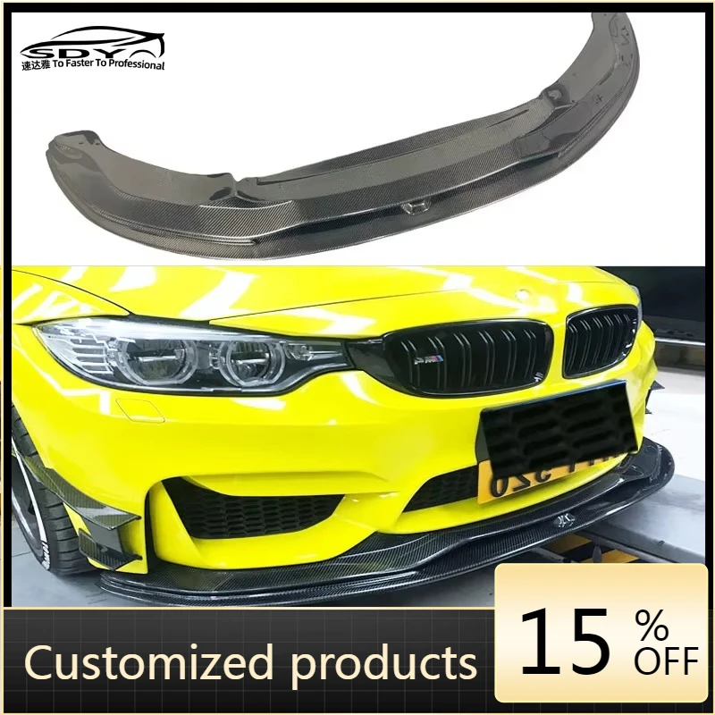 

F80 M3 F82 M4 PSM Style 2 шт. Передняя губа из углеродного волокна Передний бампер Передний сплиттер для F80 F82 M3 M4