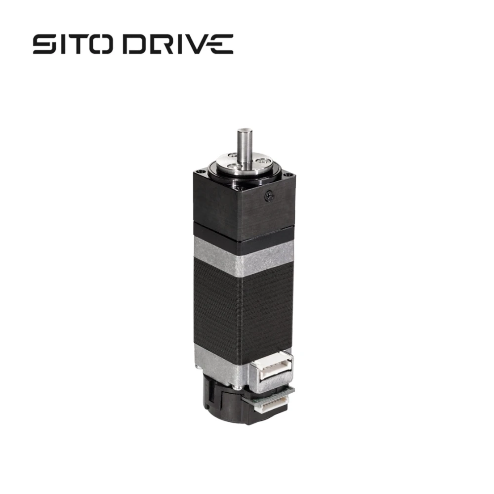 SitoDrive Nema 8 Stepper Motor Micro Servo Motor with High Precision Harmonic Drive Gear CSF-5 Mini Motor for Semiconductor