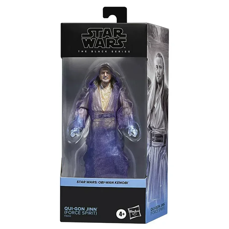 

Star Wars Figure The Black Series Qui-gon Jinn (force Spirit) Action Figures 15cm Statue Collectible Model Adult Kid Toy Gift