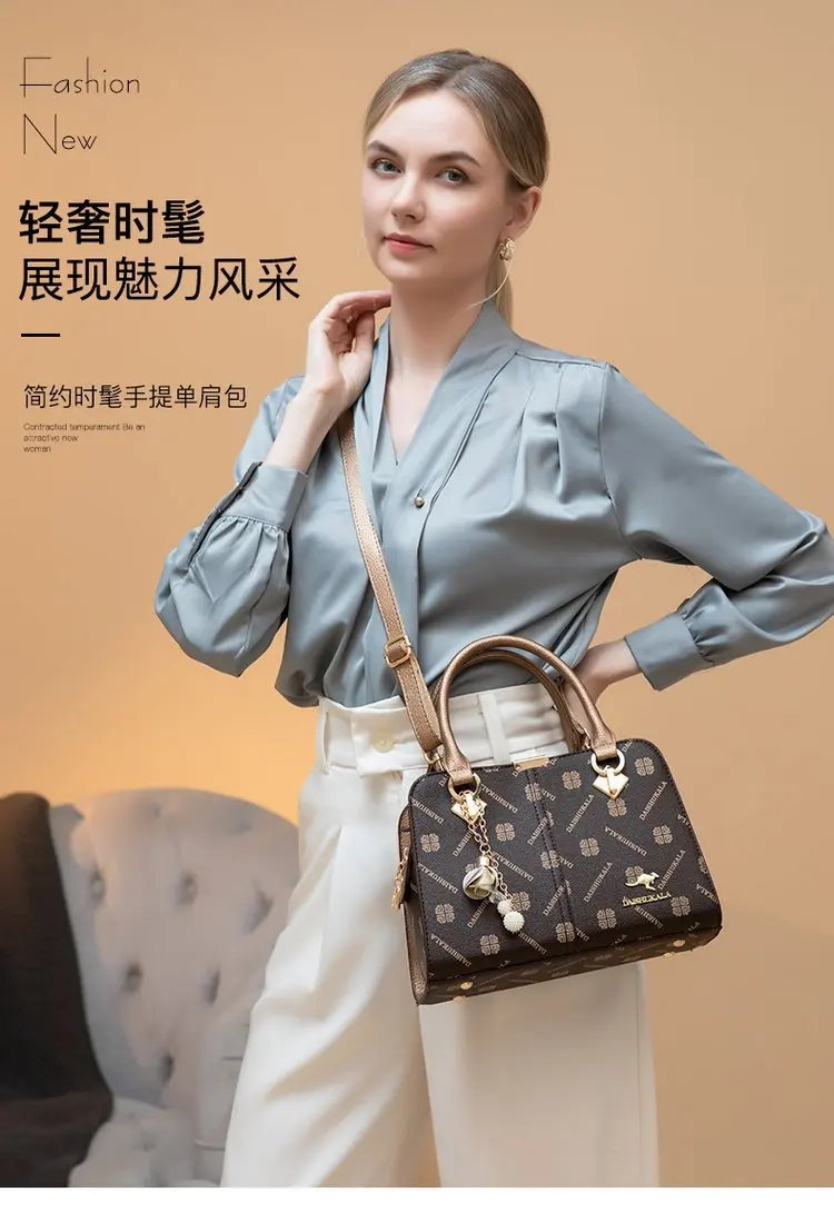 

Новая женская сумка через плечо из искусственной кожи, модная сумка-мессенджер, женская модель большой вместимости, высококачественный и универсальный тренд