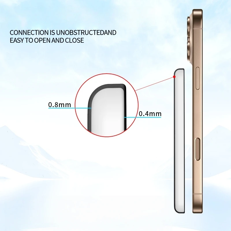 

Высококачественный силиконовый защитный чехол для AirMagSafe, устойчивый к царапинам и ударам защитный чехол, мягкий и прочный в использовании