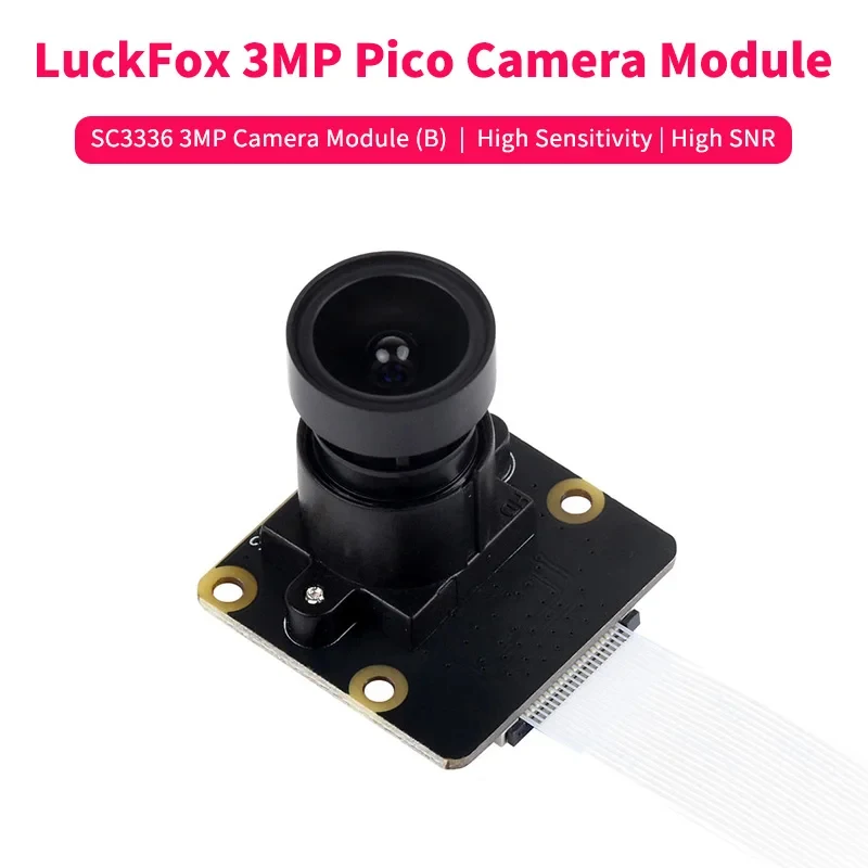 Camera SC3336 3MP Camera Module Compatible LuckFox Pico Series Board With High Sensitivity High SNR