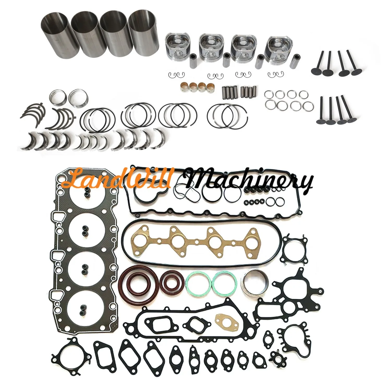 1KZTE Overhaul Rebuild Kit Fits For Toyota Engine