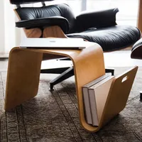 Bentwood Plywood Mid Century Design Modern End Table For Breakfast Magazine Living Room Furniture Side Tea Bed Table for Laptop